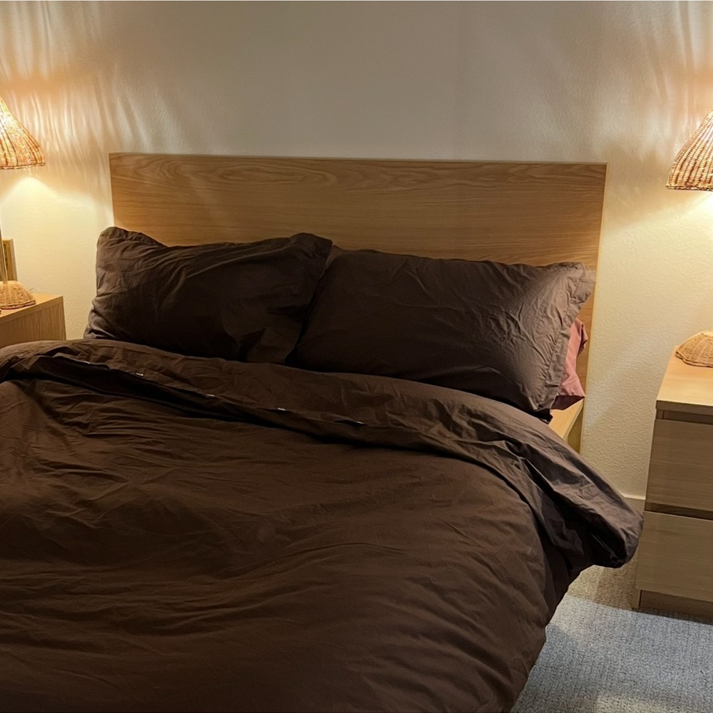 Brown Ikea Duvet 100% Cotton - Picture 5 of 6